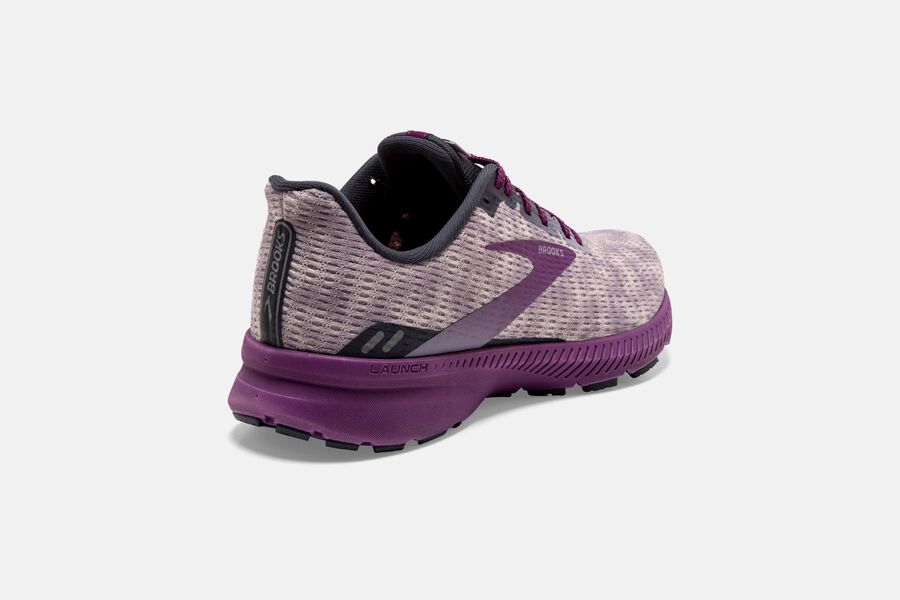 Brooks Launch 8 Road Running Shoes - Womens - Purple - LA5847016